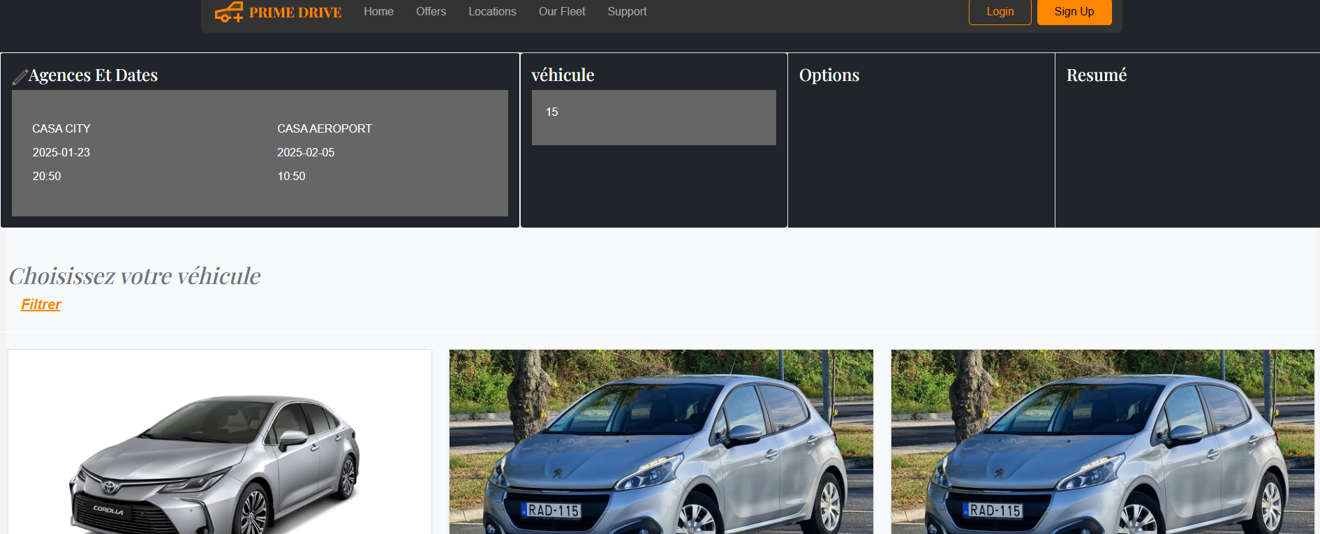 Système de réservation